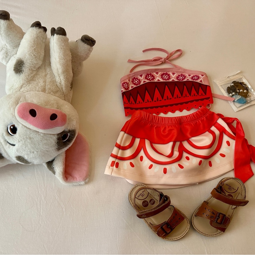 Simea from Moana costume toddler 18-24mo.